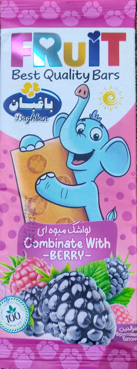 لواشک  استیکی باطعم تمشک