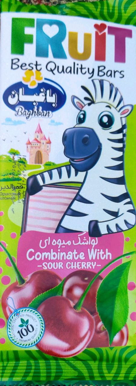 لواشک استیکی باطعم آلبالو